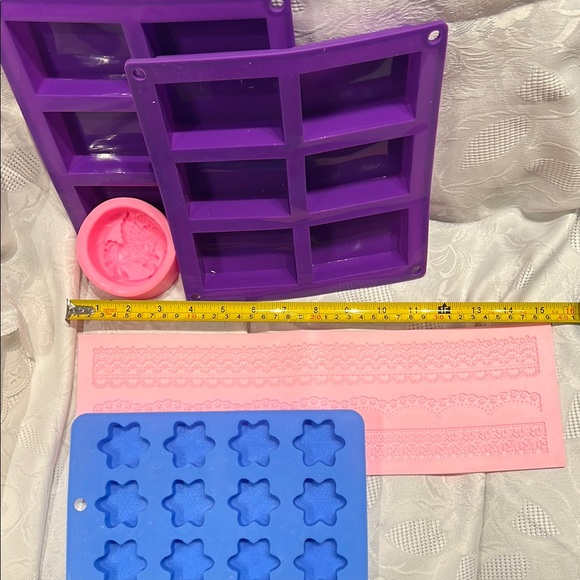 Colorful Silicone Molds for soap, cakes, crafts - Picture 8 of 16